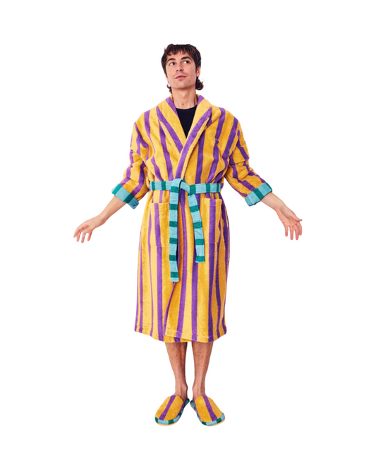 Ronnie Stripe Bathrobe