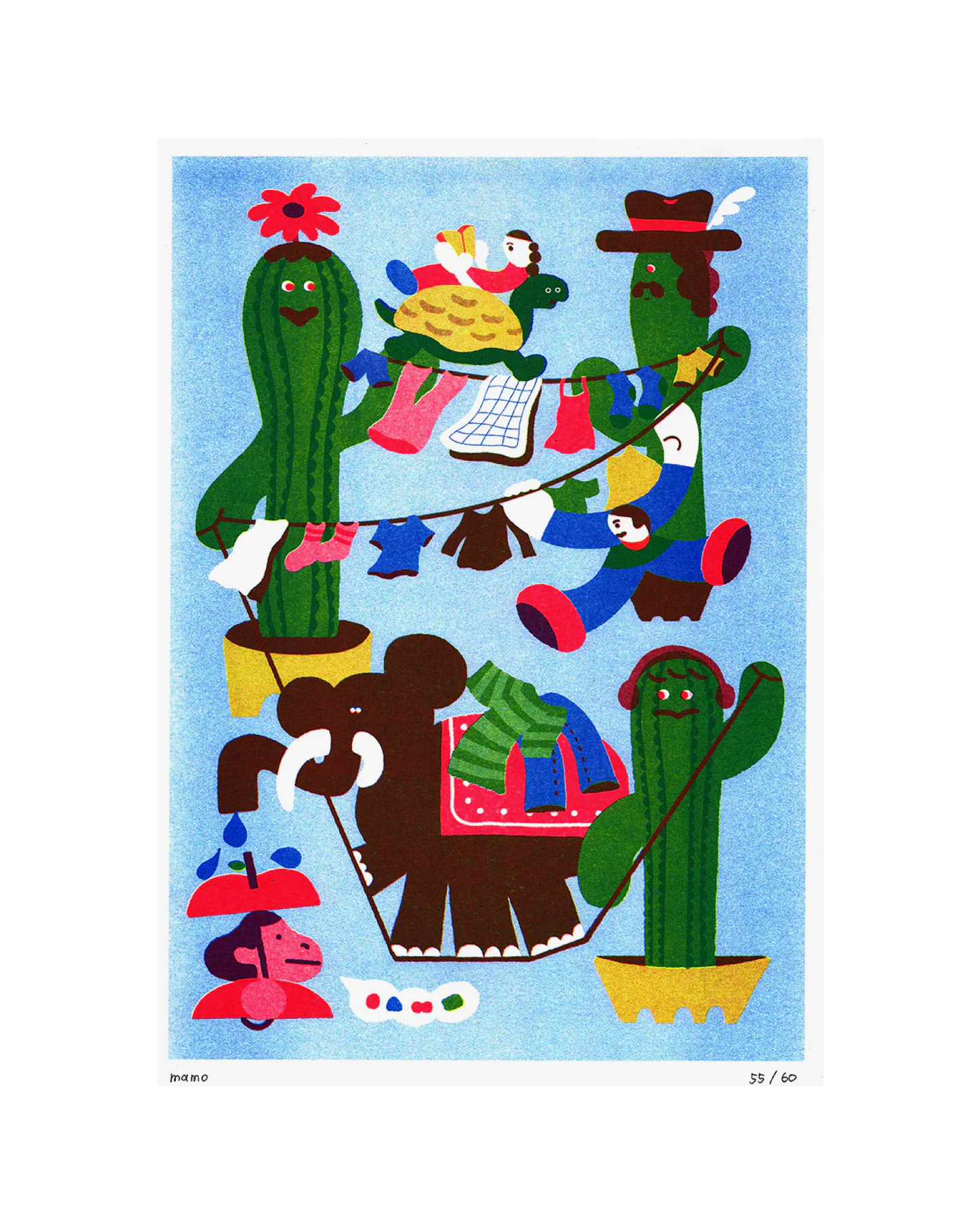 Tightrope A3 Print