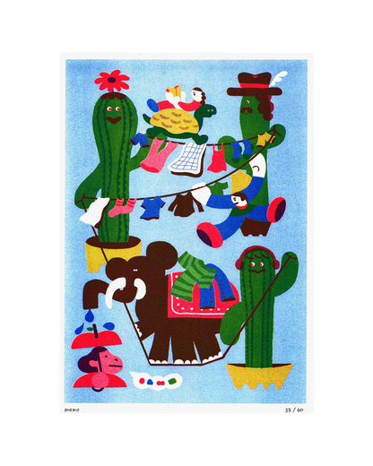 Tightrope A3 Print