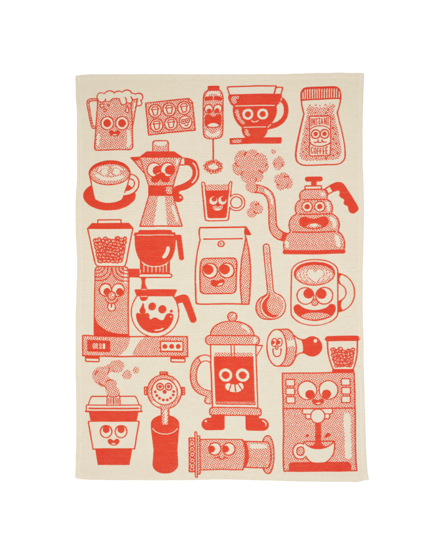 Coffee Time Tea Towel