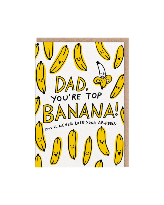 Top Banana Father's Day Card