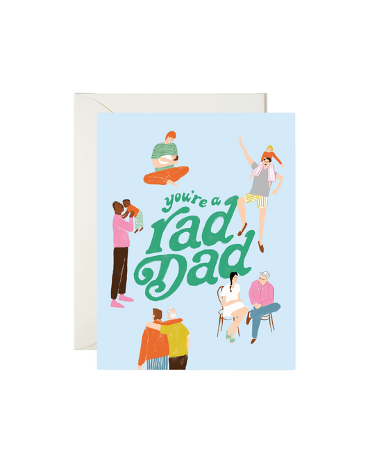 Rad Dad Father's Day Card
