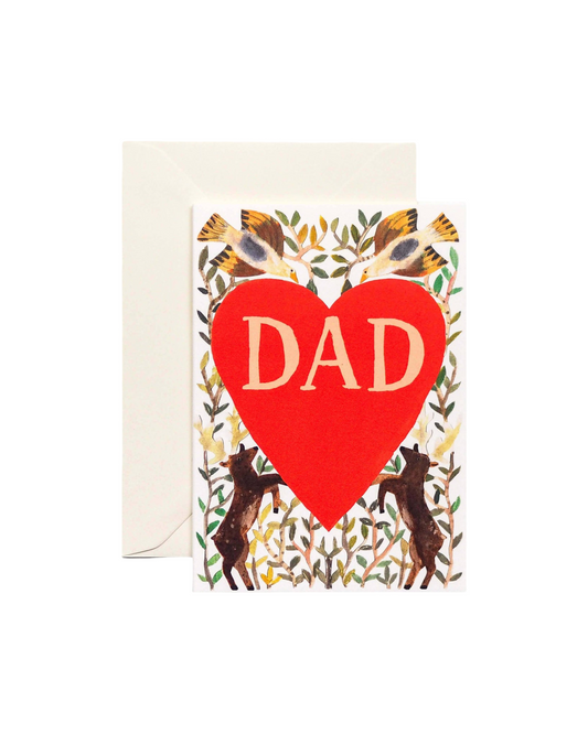 Dad Heart Father's Day Card