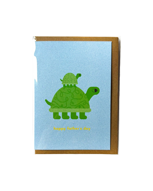 Baby Tortoise Father's Day Card