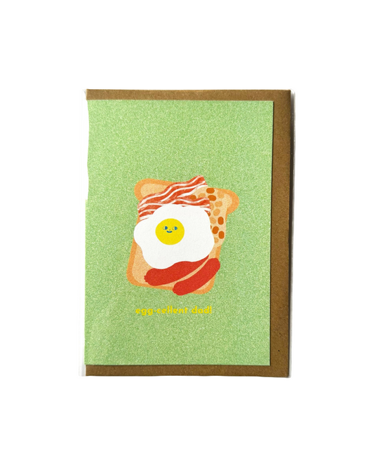 Egg-cellent Dad Father's Day Card