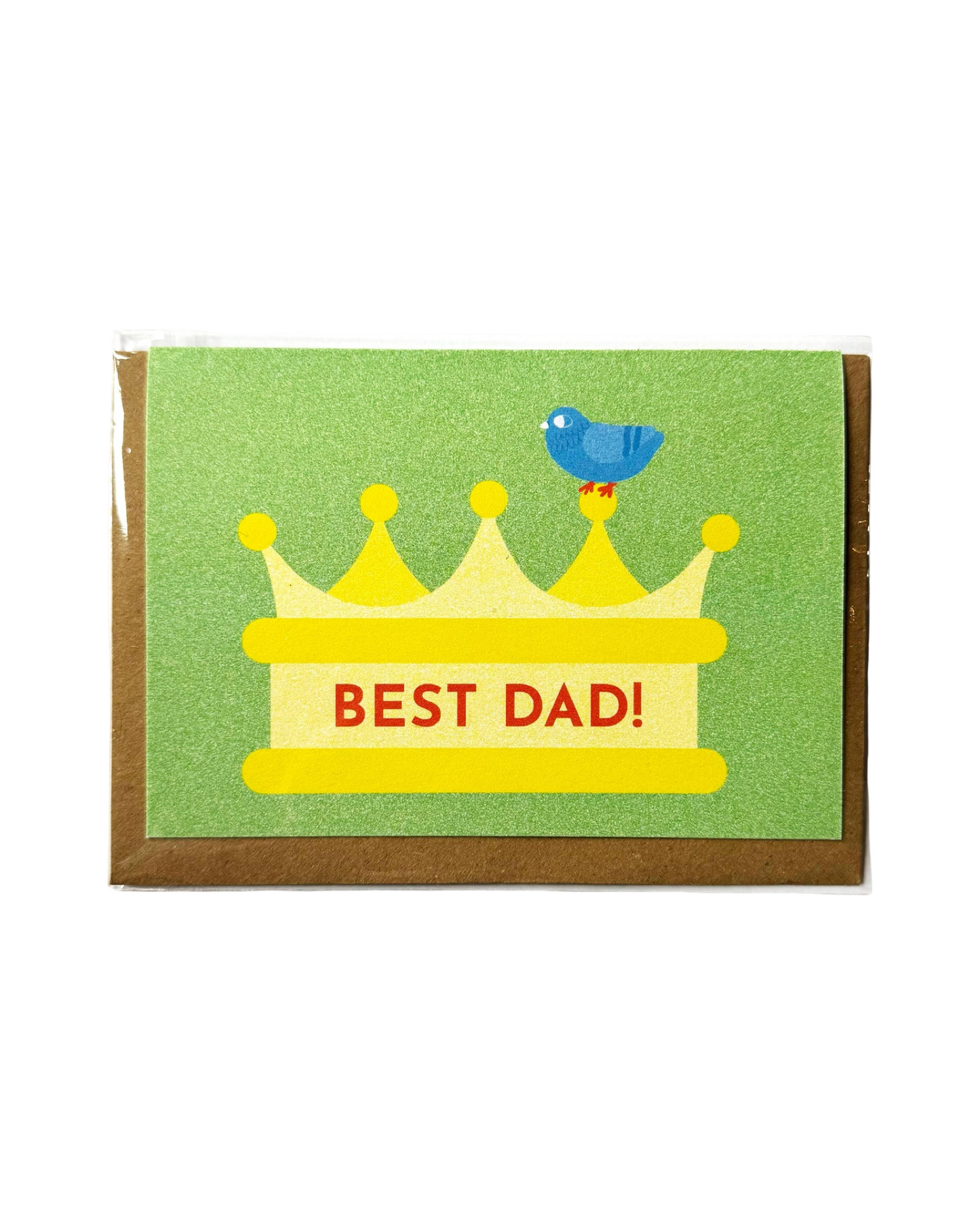 Best Dad Crown Father's Day  Card