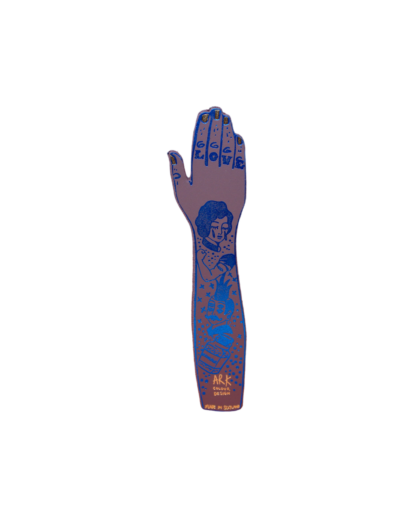 Tattooed Arm Bookmark
