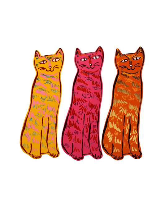 Cat Tails Bookmark