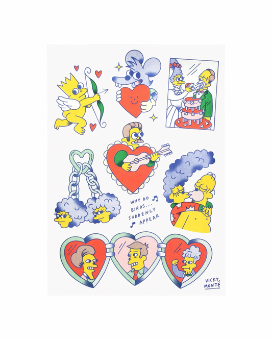 Valentines Riso Print
