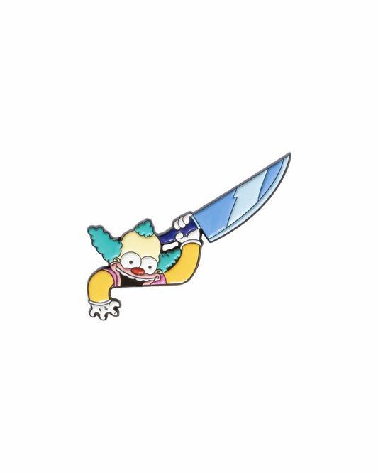 Evil Krusty Doll Pin