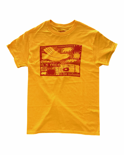 Nice Outside T-Shirt - Yellow