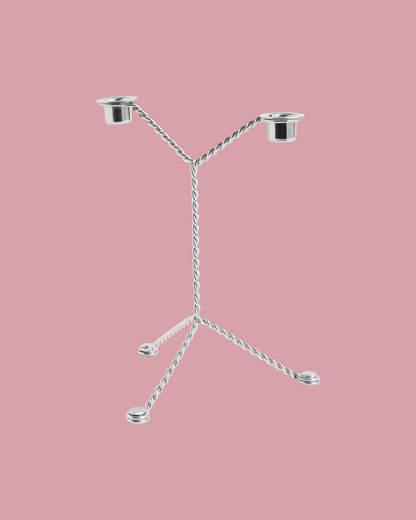 Wire Candle Holder - Mirror
