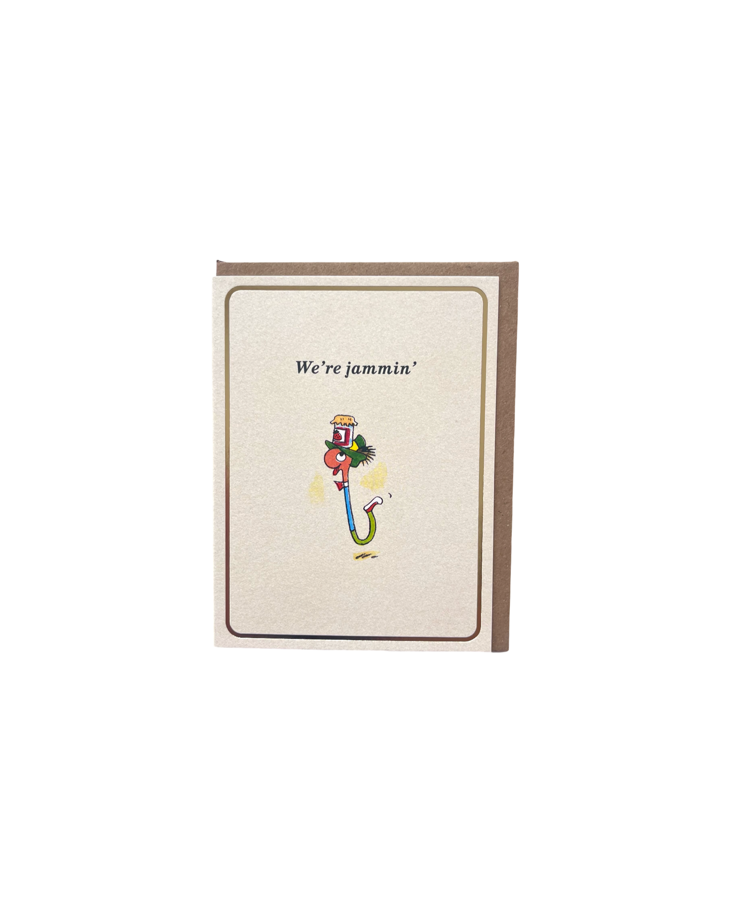 We're Jammin' Richard Scarry Mini Card