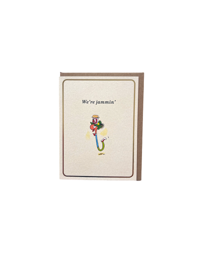 We're Jammin' Richard Scarry Mini Card
