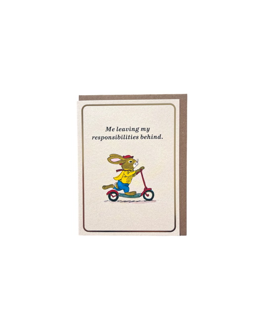 Responsibilities Richard Scarry Mini Card
