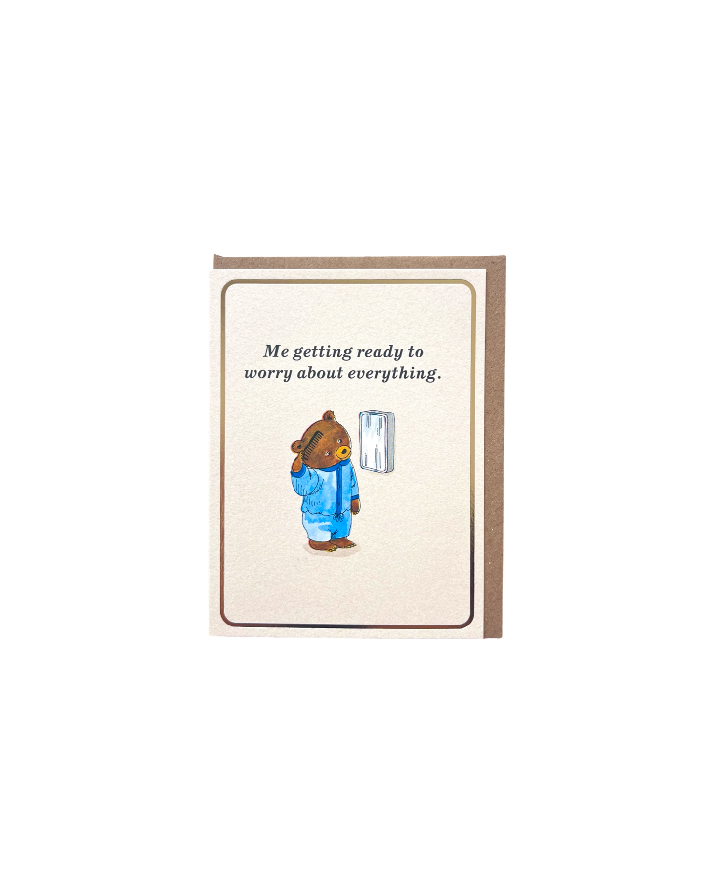 Worry Richard Scarry Mini Card