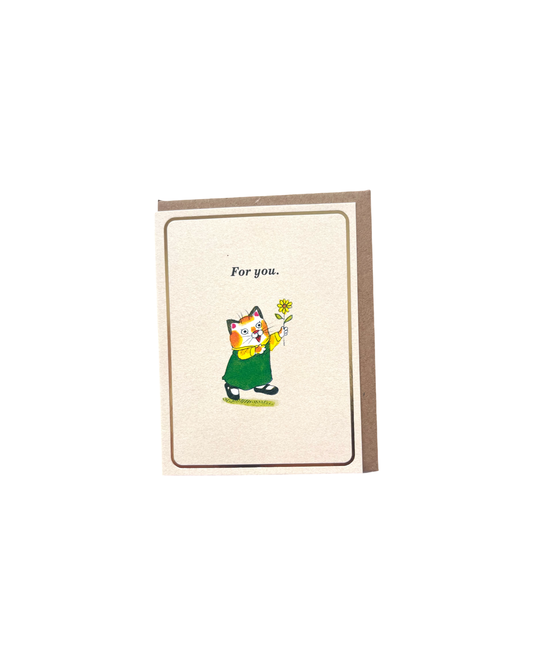 For You Richard Scary Mini Card