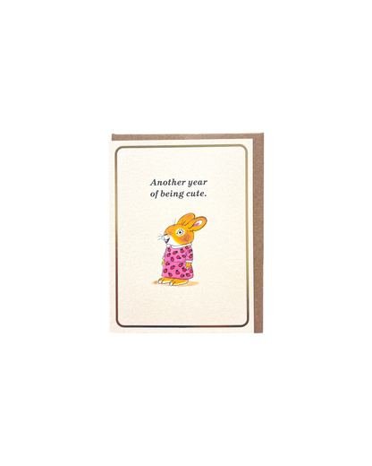 Being Cute Richard Scarry Mini Card