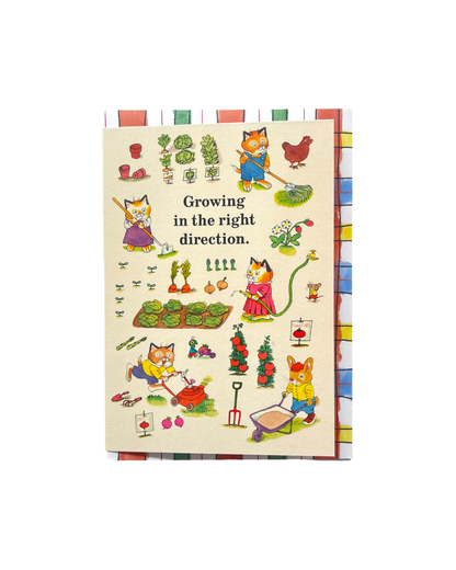 Growing In The Right Direction Richard Scarry Card