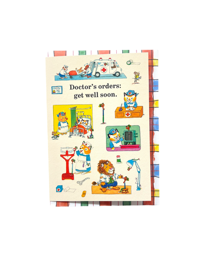 Doctors Orders Richard Scarry Card