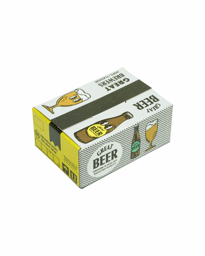 Mini Beer Sticker Box