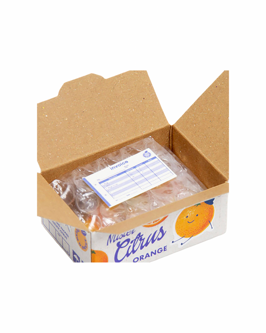 Mini Orange Sticker Box