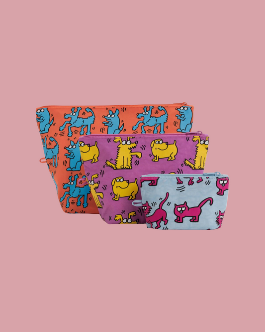Keith Haring Pets Go Pouch