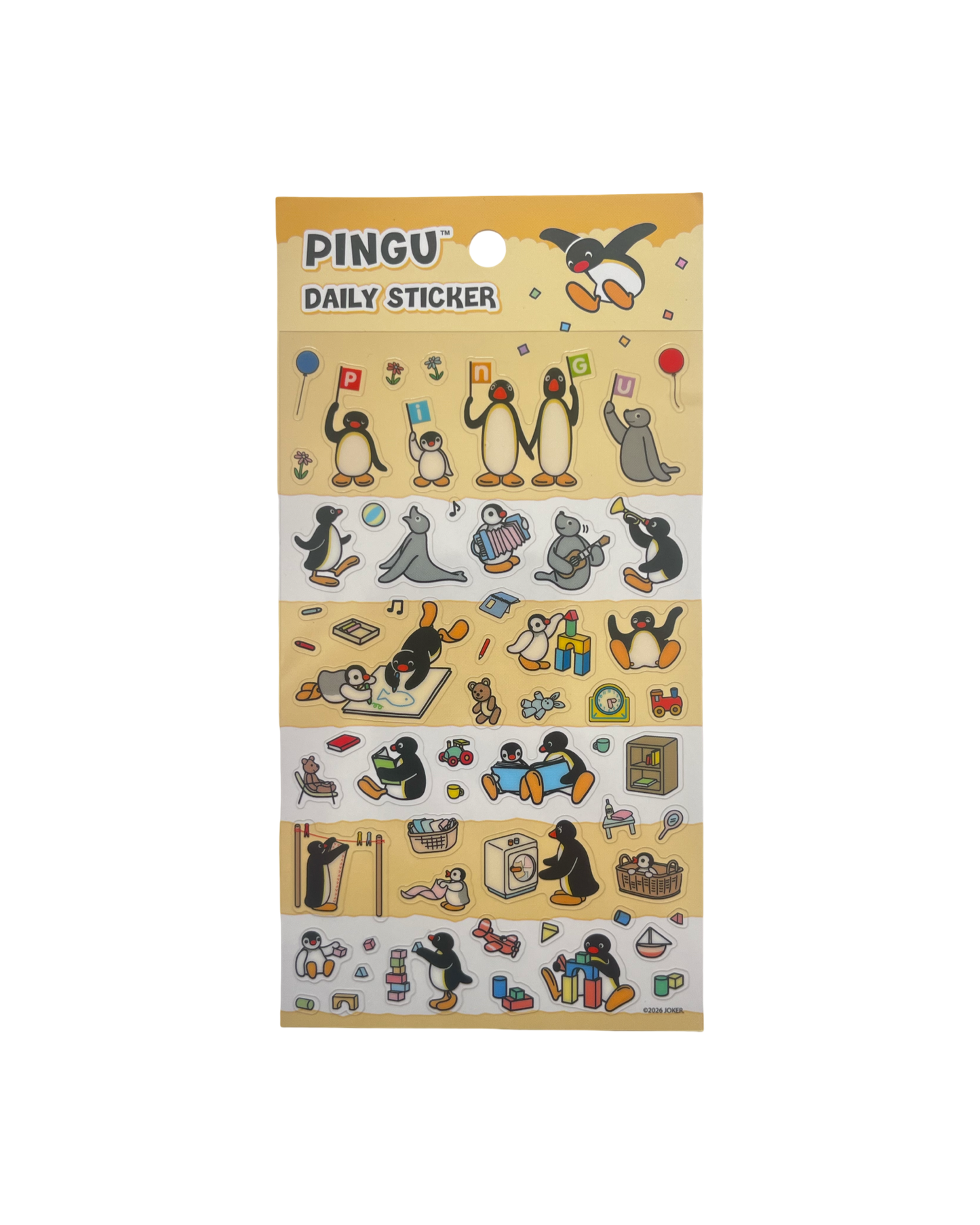 Pingu Sticker Sheets