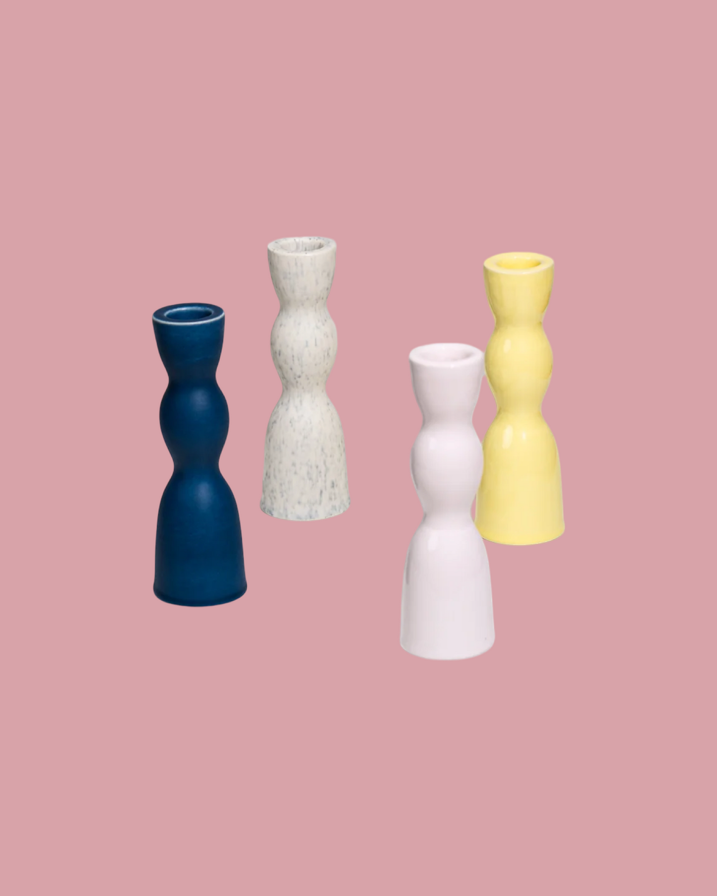 Wave Candleholder - Low