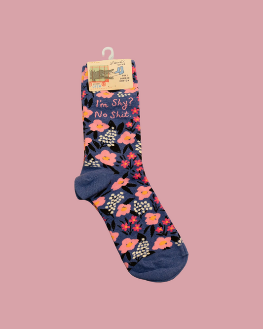 I'm Shy? No Shit Women's Socks