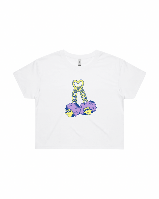Bouvier Sisters Croppped Tee