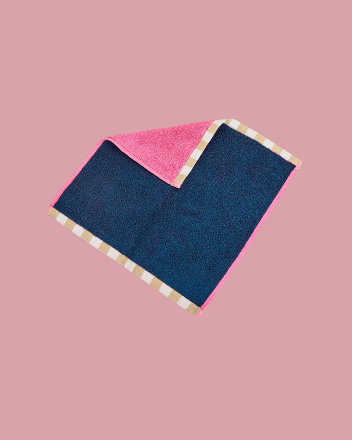 Dusen Dusen - Pink Denim Washcloth
