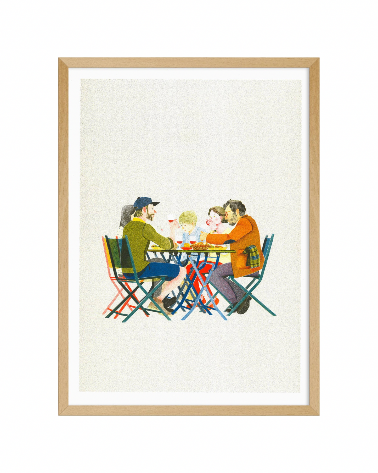 On The Terraces - HifuMiyo A3 Print