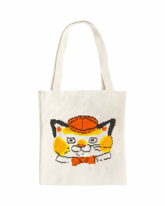 Richard Scarry Huck Cat Knit Tote