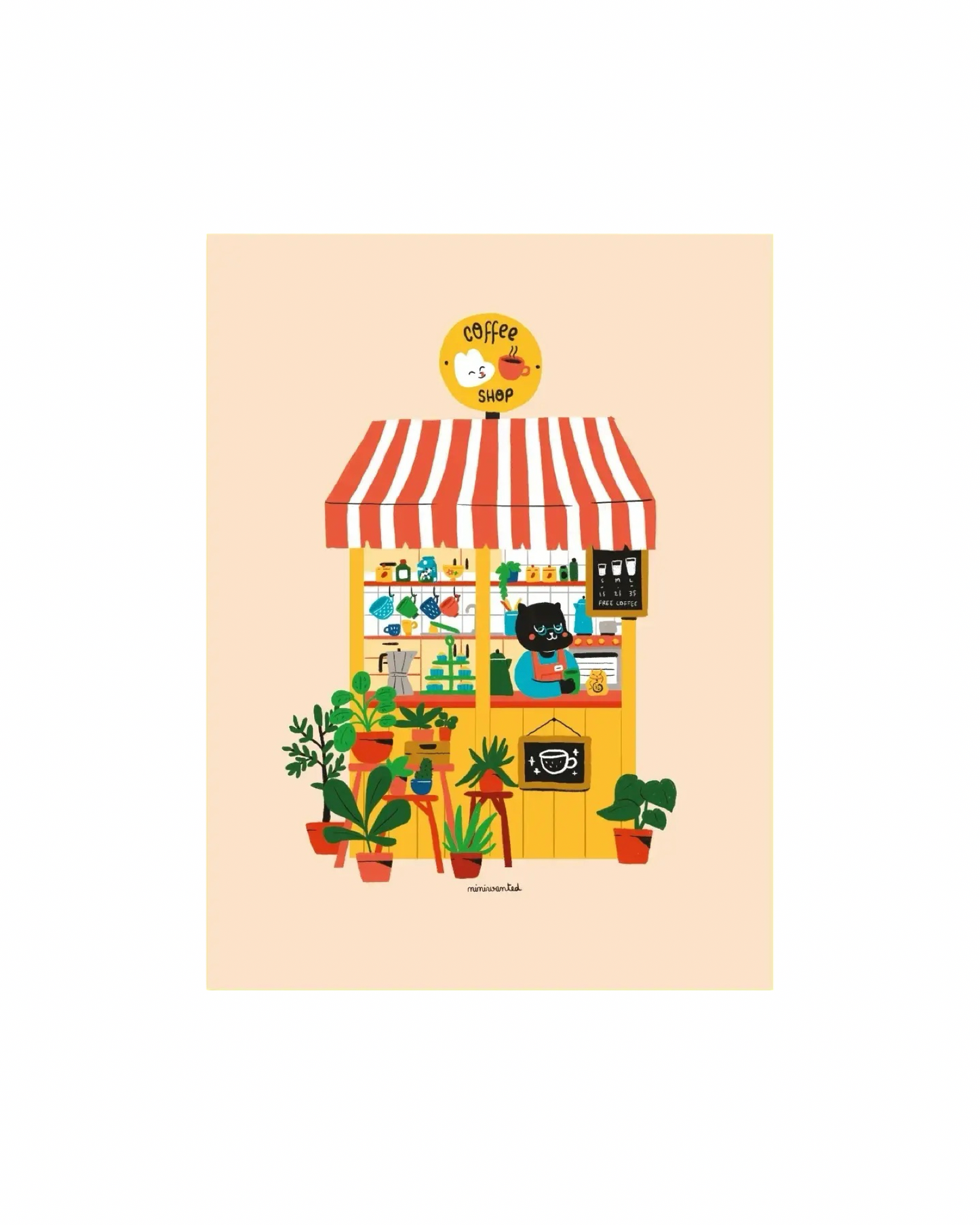 Coffee Shop Print