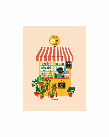 Coffee Shop Print