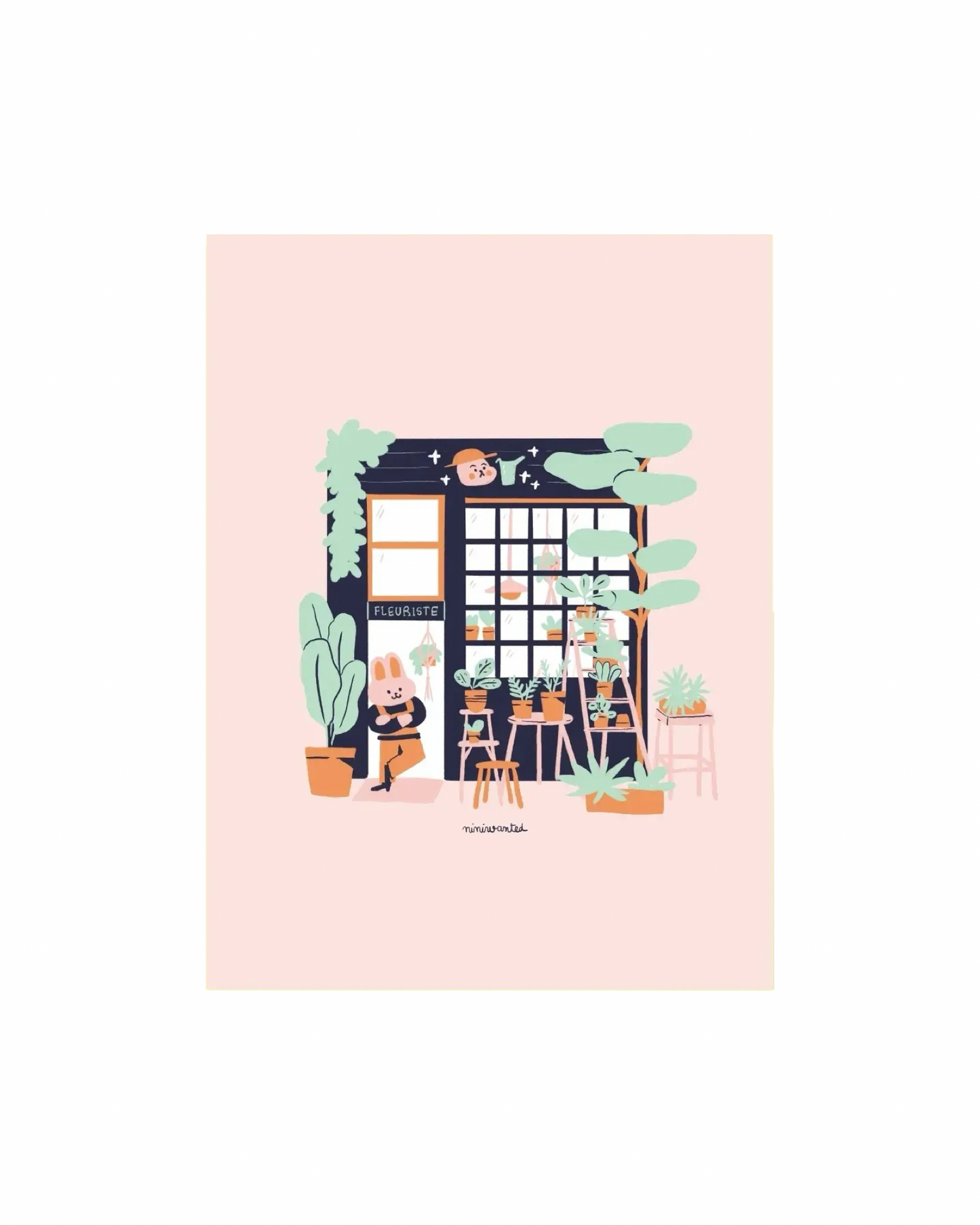 Plants Shop Print