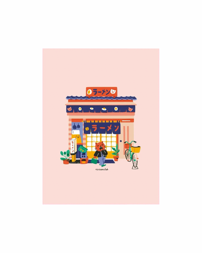Ramen Shop Print