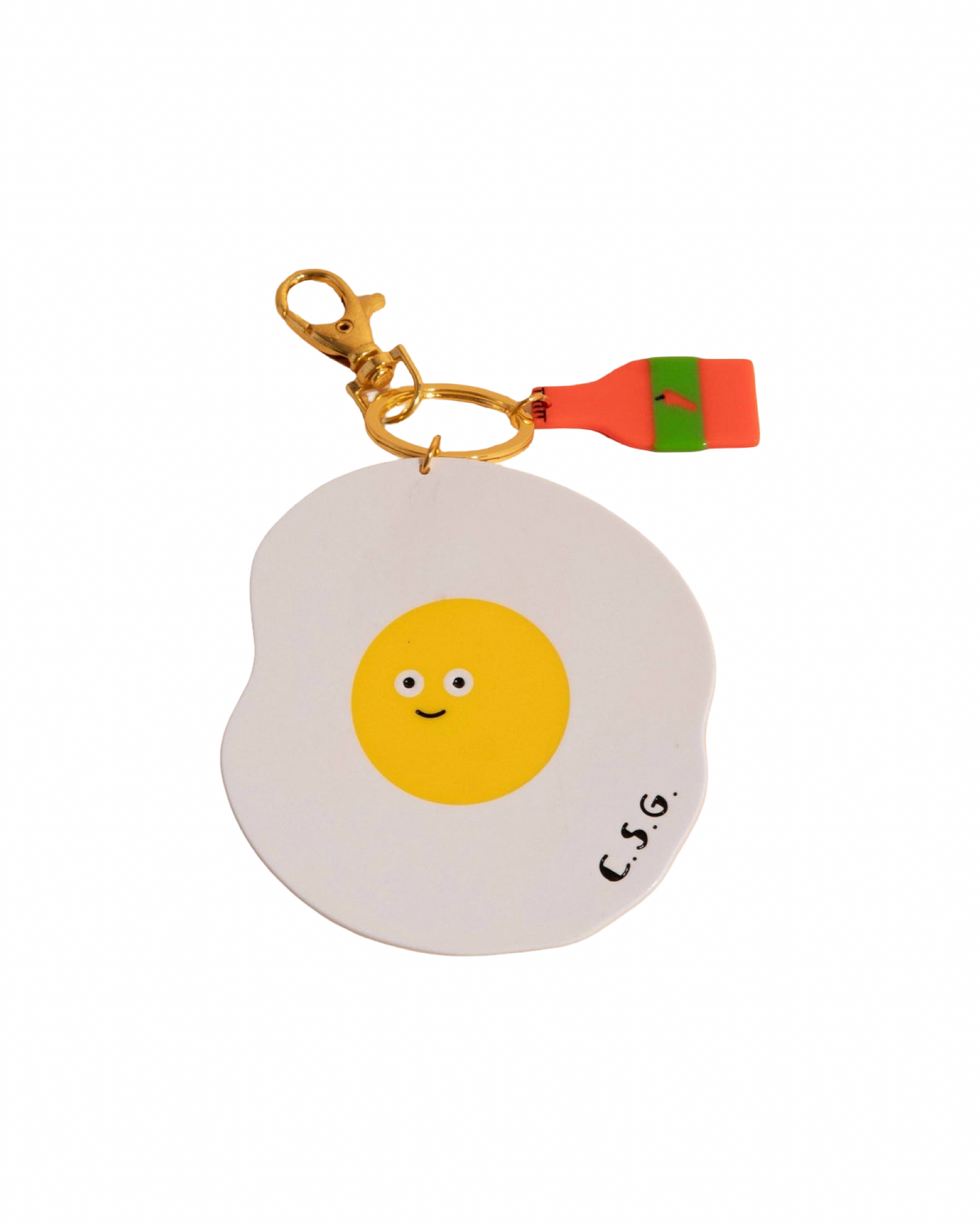 Spicy Egg Keychain