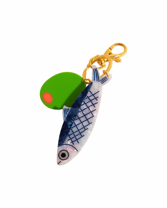 Olive 'n Chovy Keychain