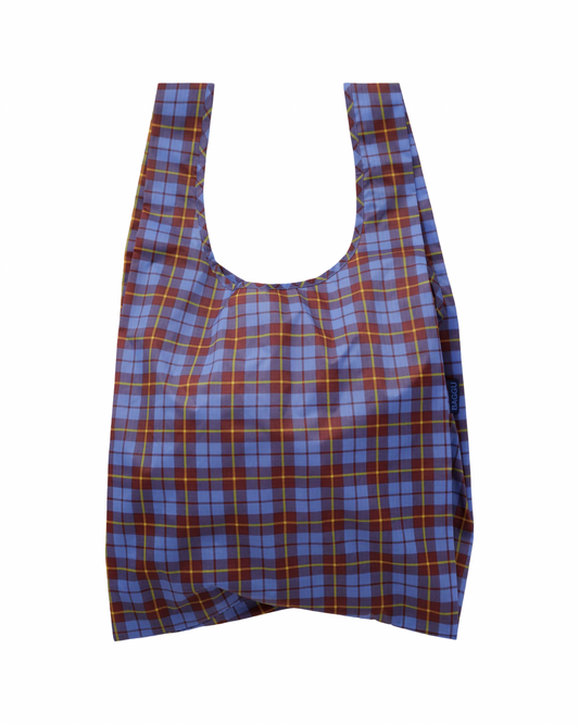 Standard Baggu : Blue Tartan