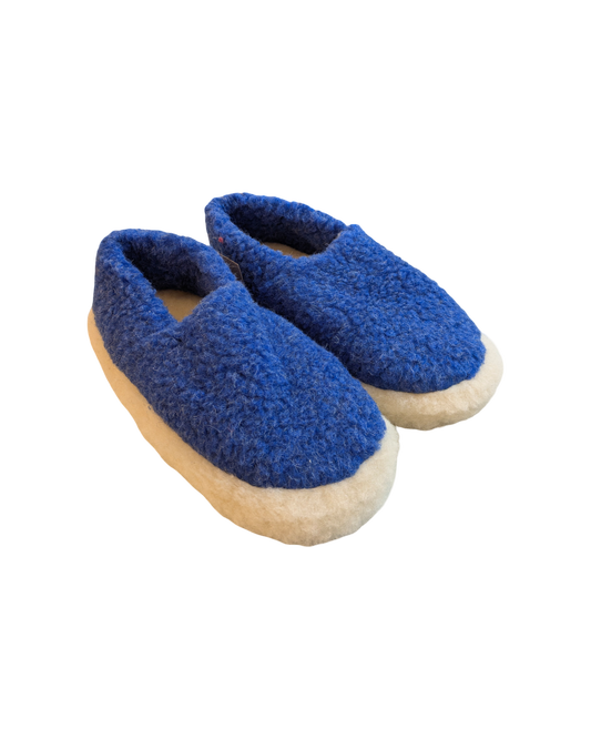 Siberian Slippers - Bright Blue