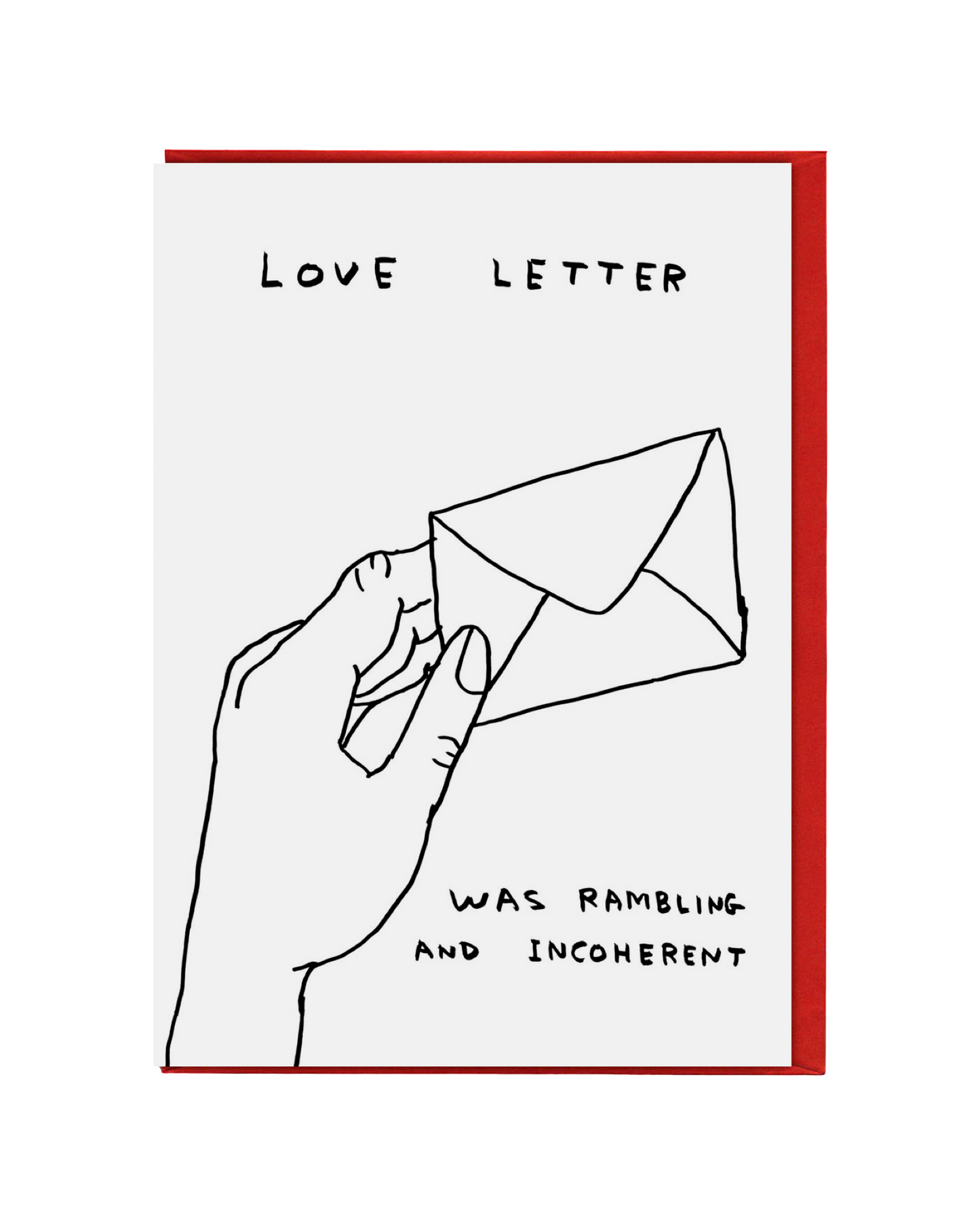 Love Letter Greetings Card