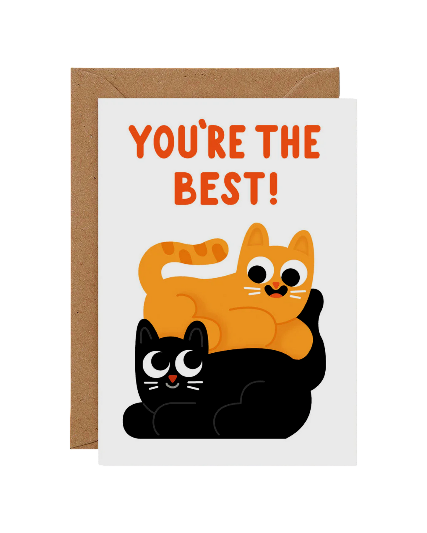 You're The Best Greetings Card