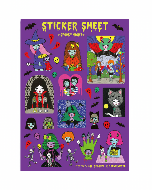 Spooky Night Sticker Sheet
