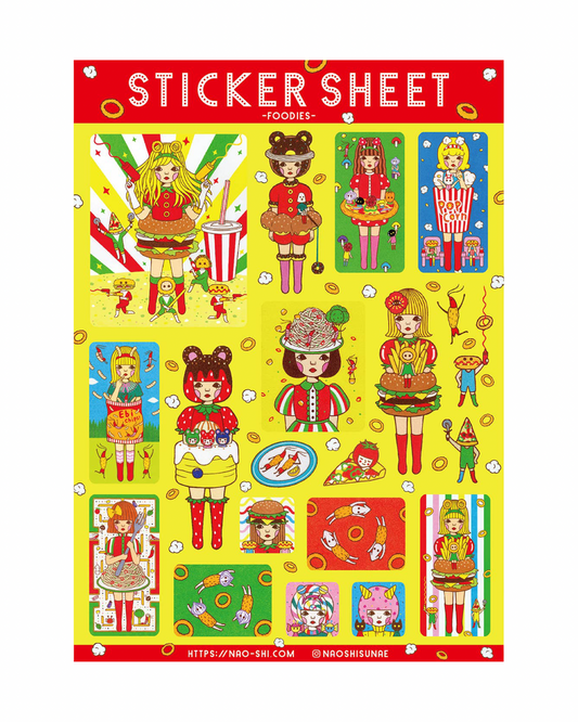 Foodies Sticker Sheet