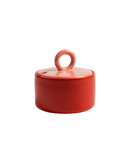 Chiquito Red Sugar Pot