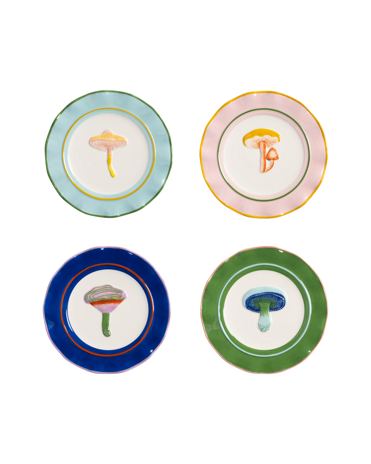 Magic Mushroom Plates