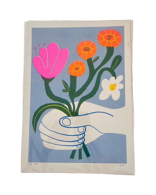 For You A3 Risograph Print