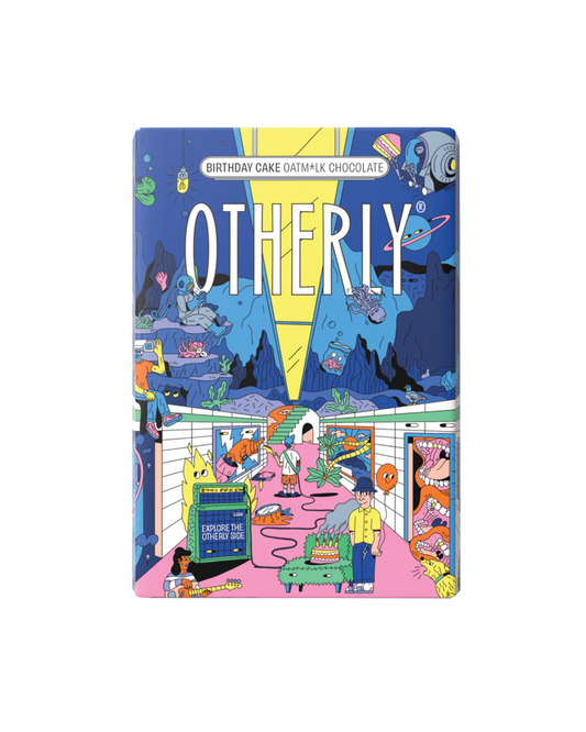 Oatm*lk Birthday Cake Chocolate Bar